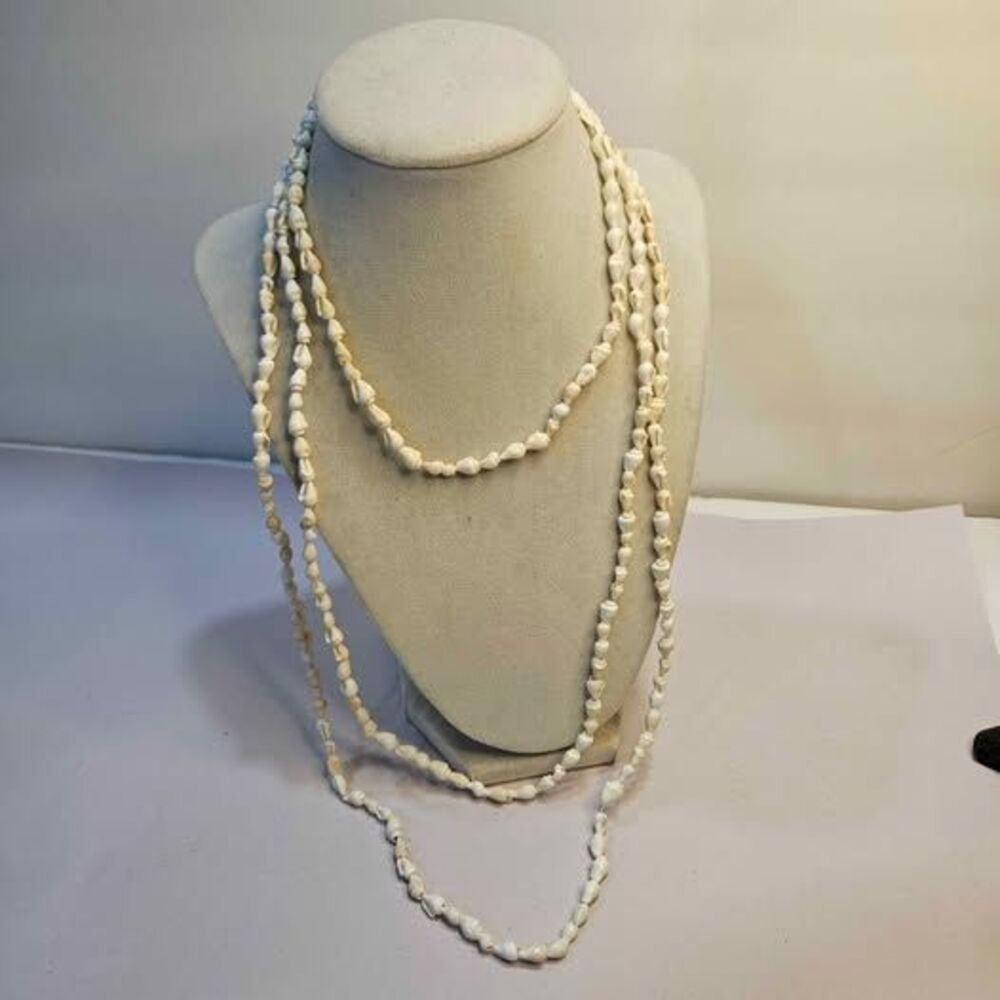 Multi-Strand Shell Necklace